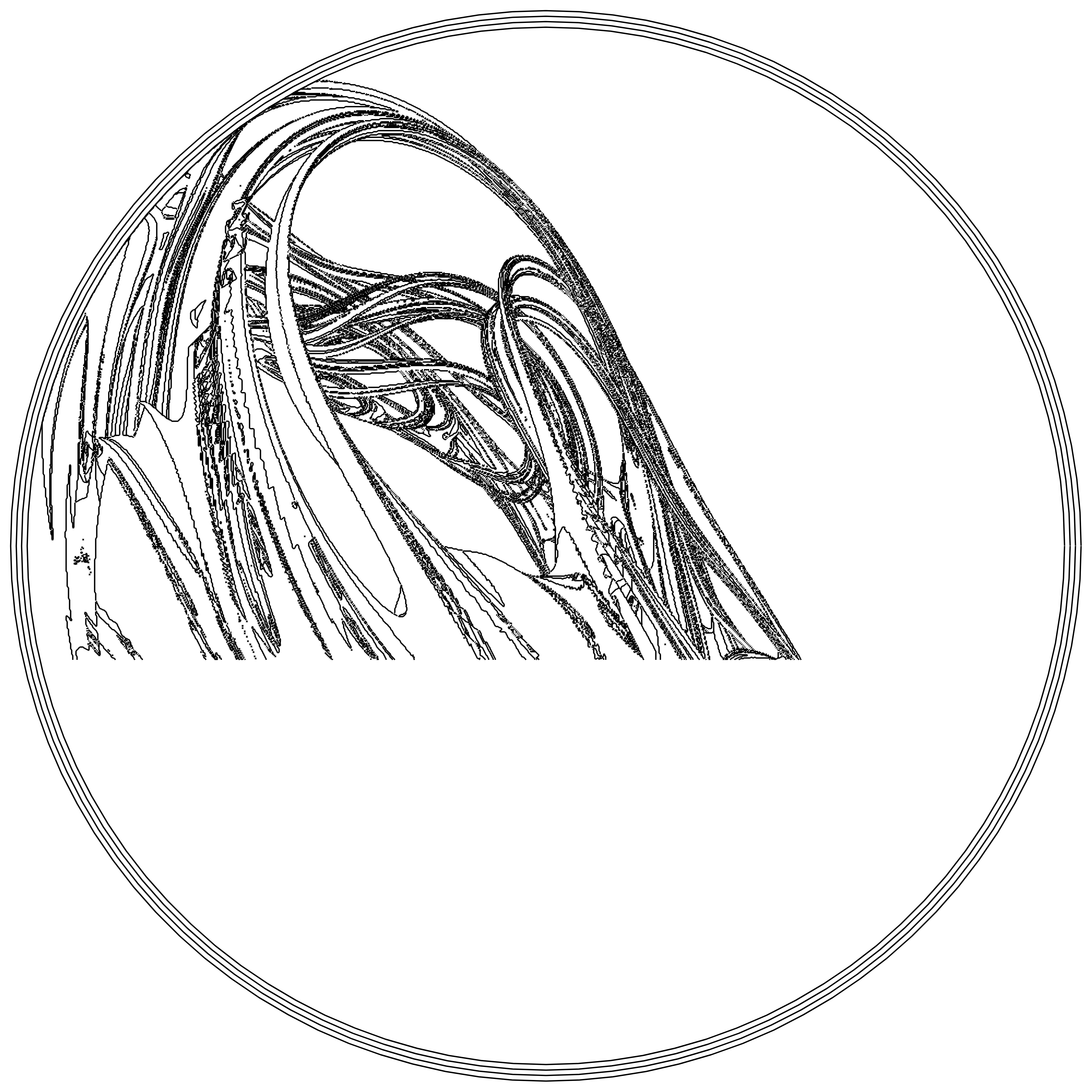 LL21 Fractal Contour #108 static NFT preview