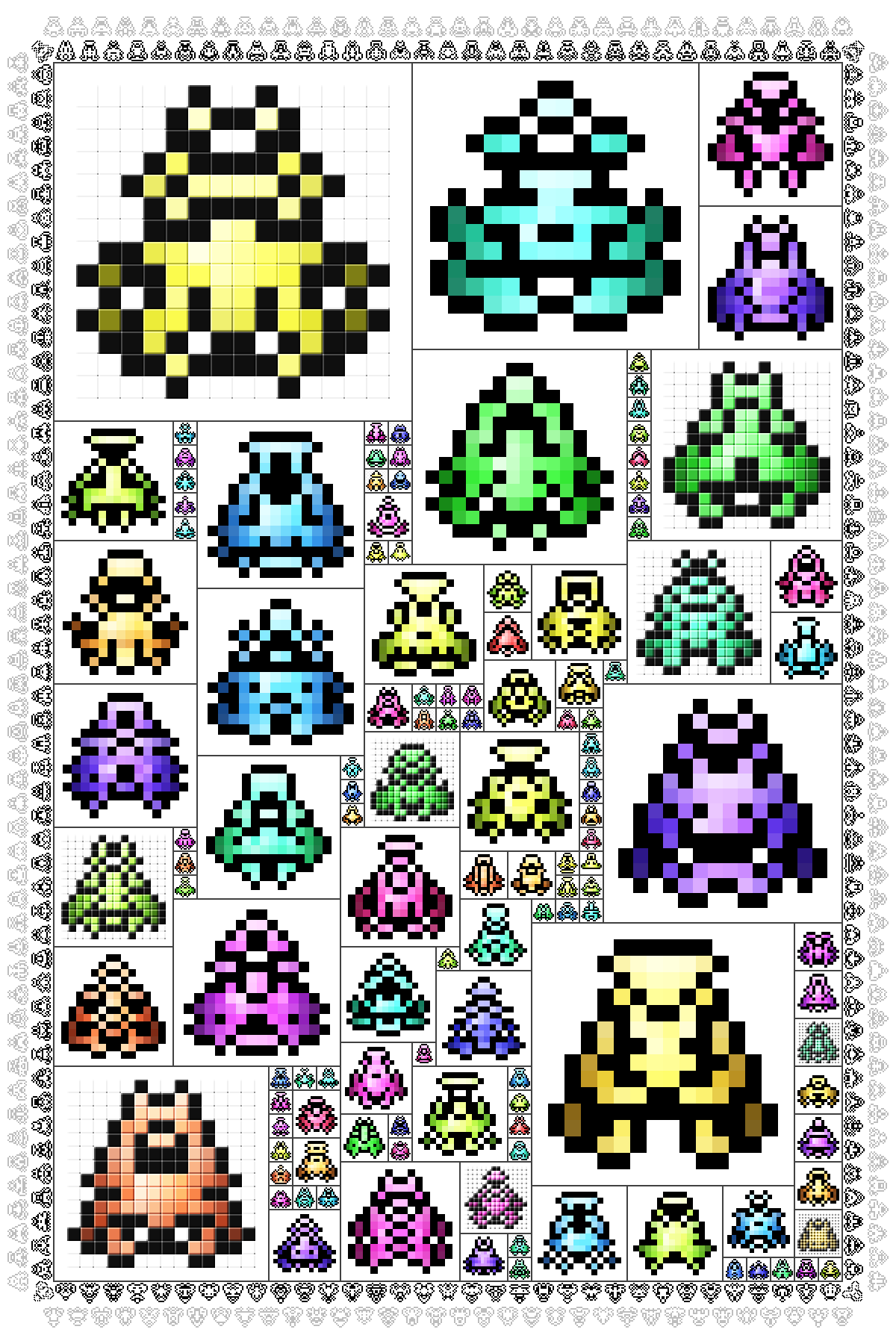 Pixel Spaceships #253 static token preview