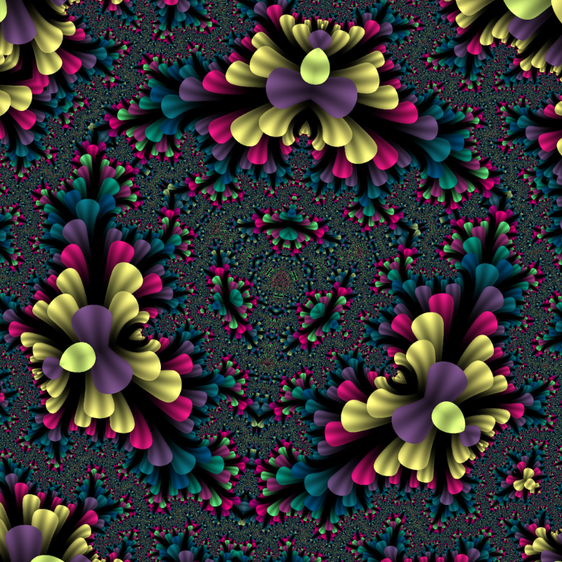 Fractal Flower #179 static token preview