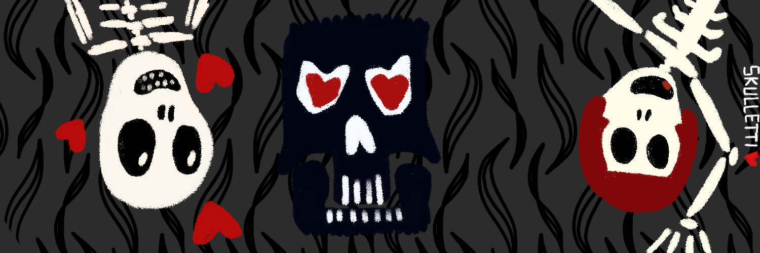 SKULLETTI TWITTER BANNER #237 static token preview
