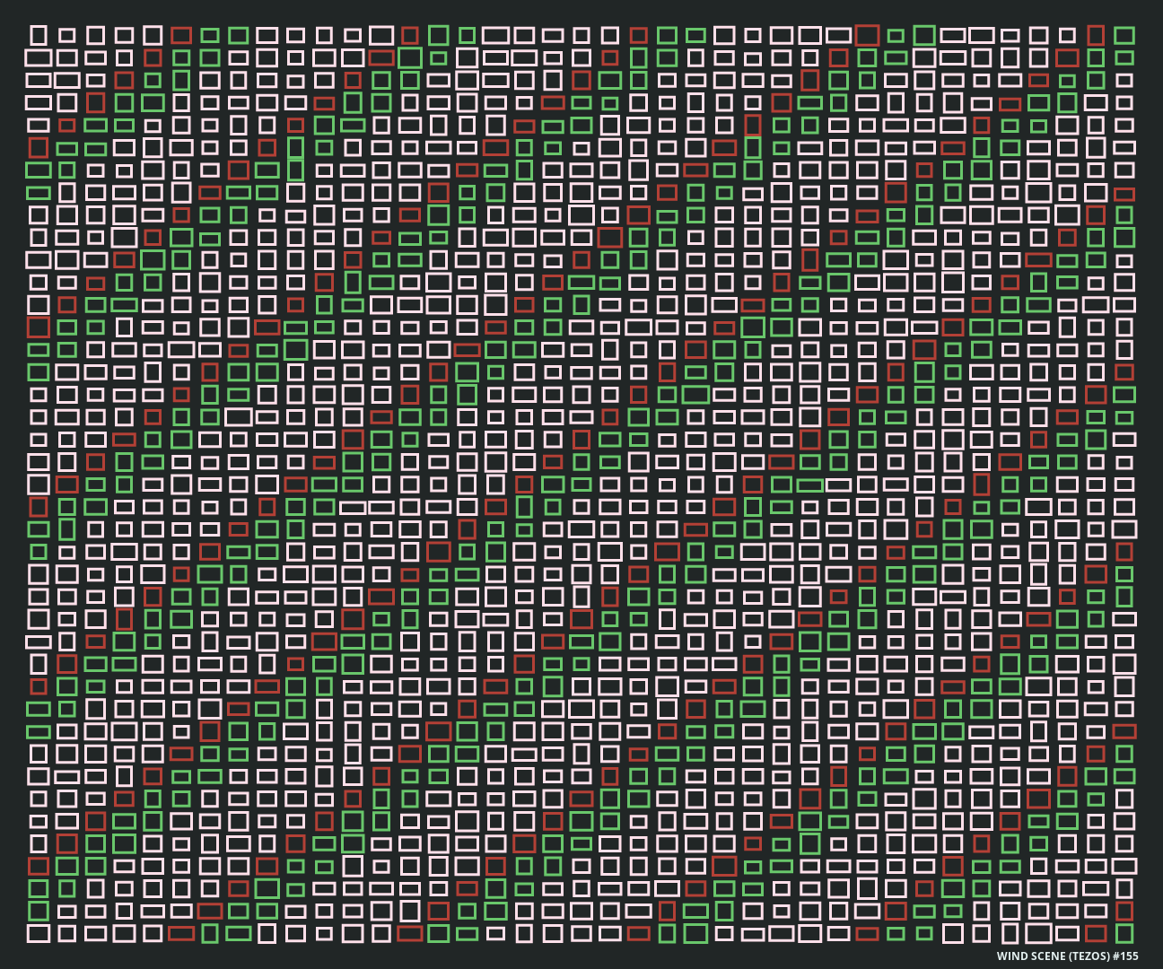 Wind Scene (Tezos) #155 static NFT preview