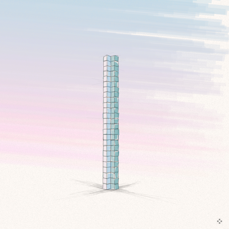 Cellular Skyscrapers #162 static token preview