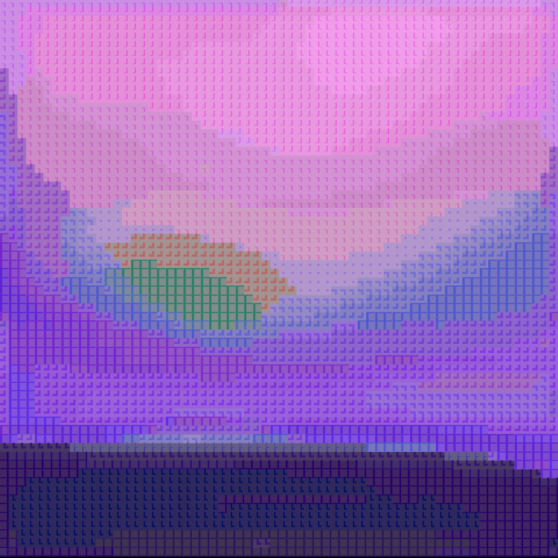 Wonderscapes #87 static NFT preview