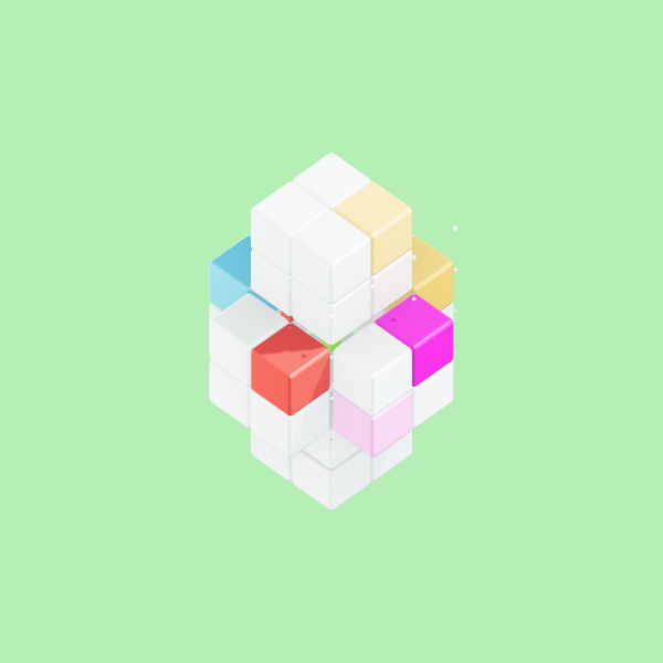 Isometric roulette #74 static NFT preview
