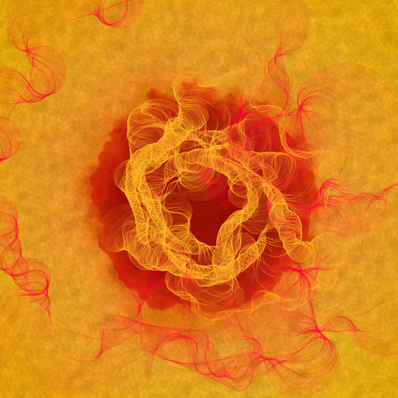 Sunspots #41 static NFT preview