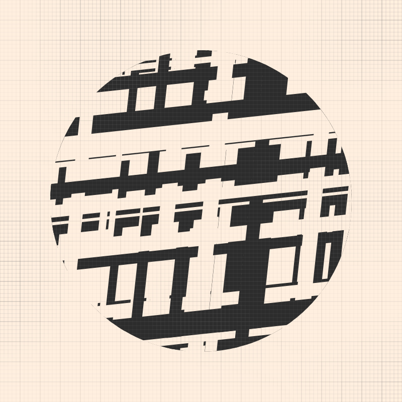 Monochrome Intersections #103 static NFT preview