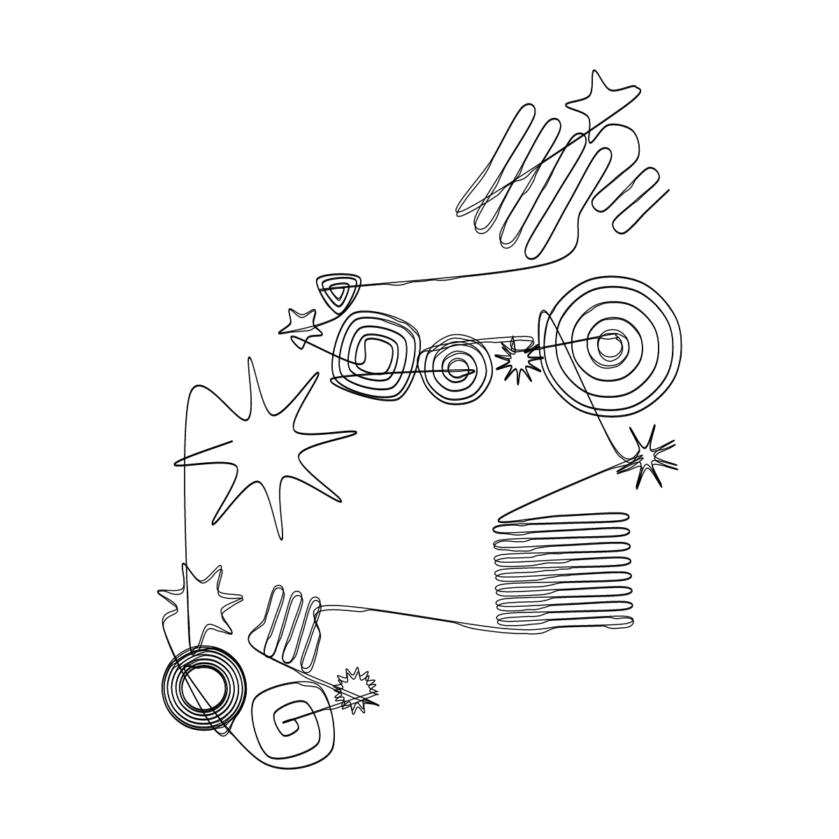 Astro Doodles #302 static NFT preview