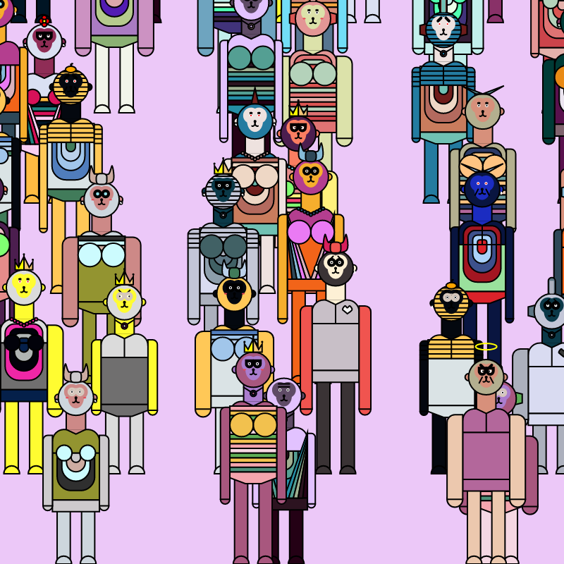 Queuing Etiquette #14 static NFT preview
