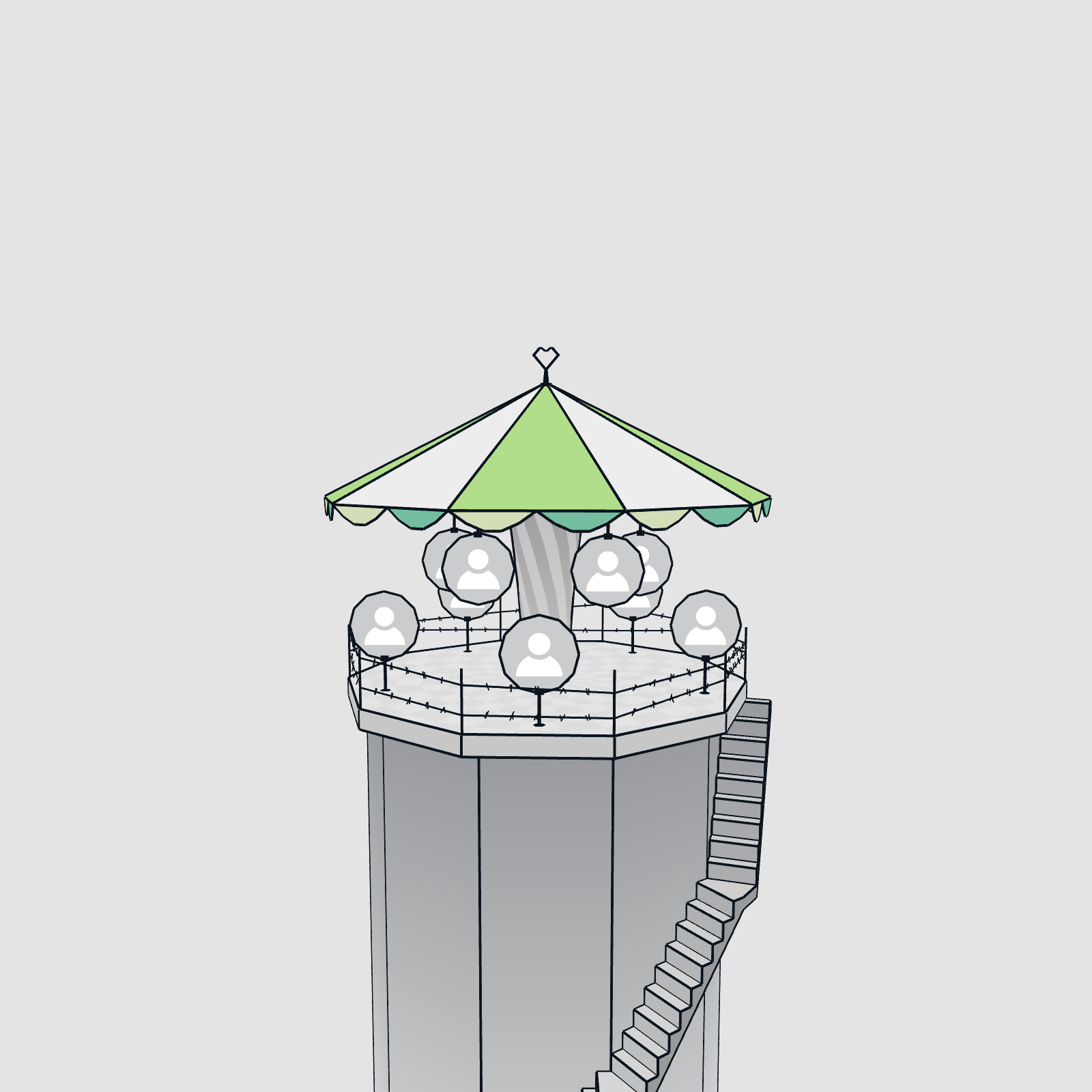 RotatingUnit #73 static NFT preview