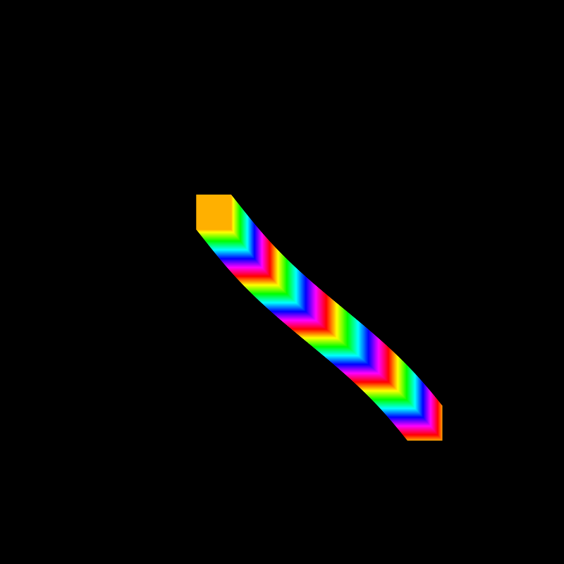 Chromatic Squares #222 static NFT preview