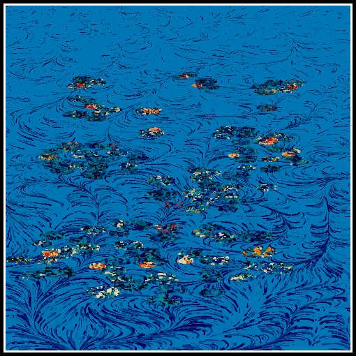 Polluted water lilies #35 static token preview