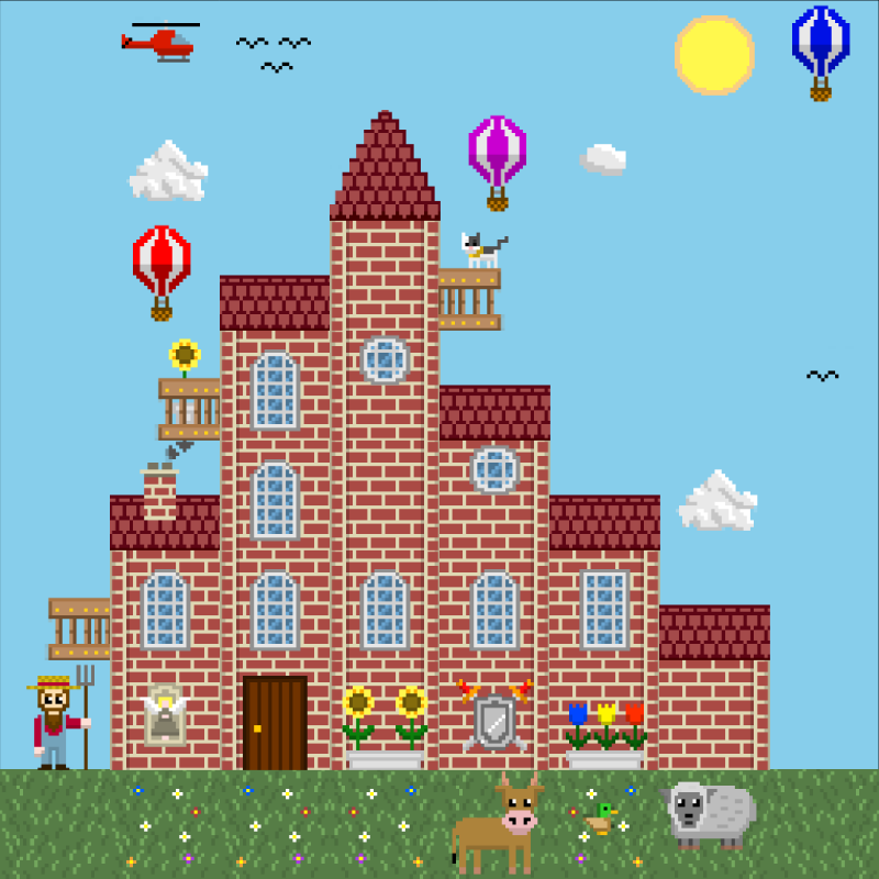 2D Mansion #730 static token preview