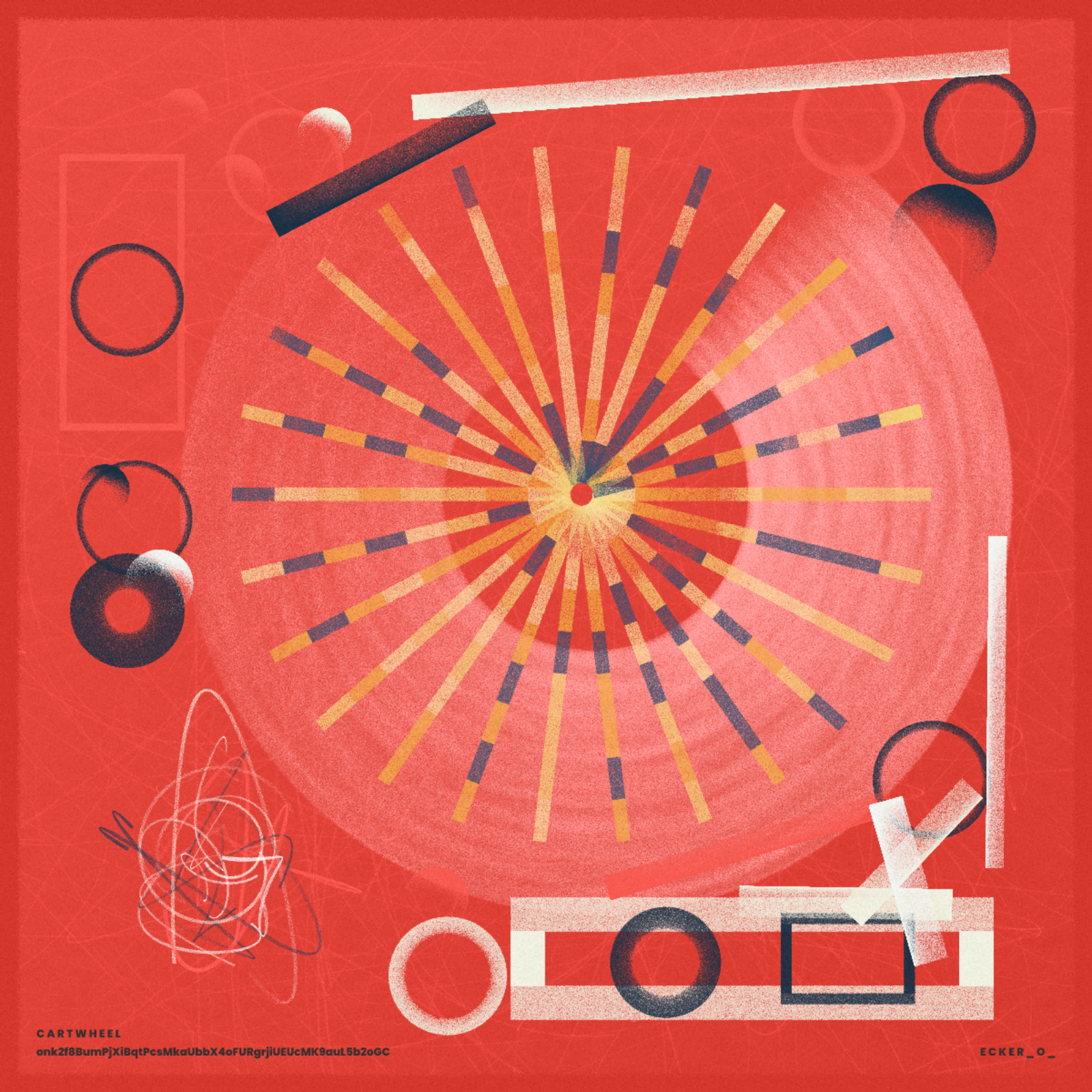 Cartwheel #45 static NFT preview