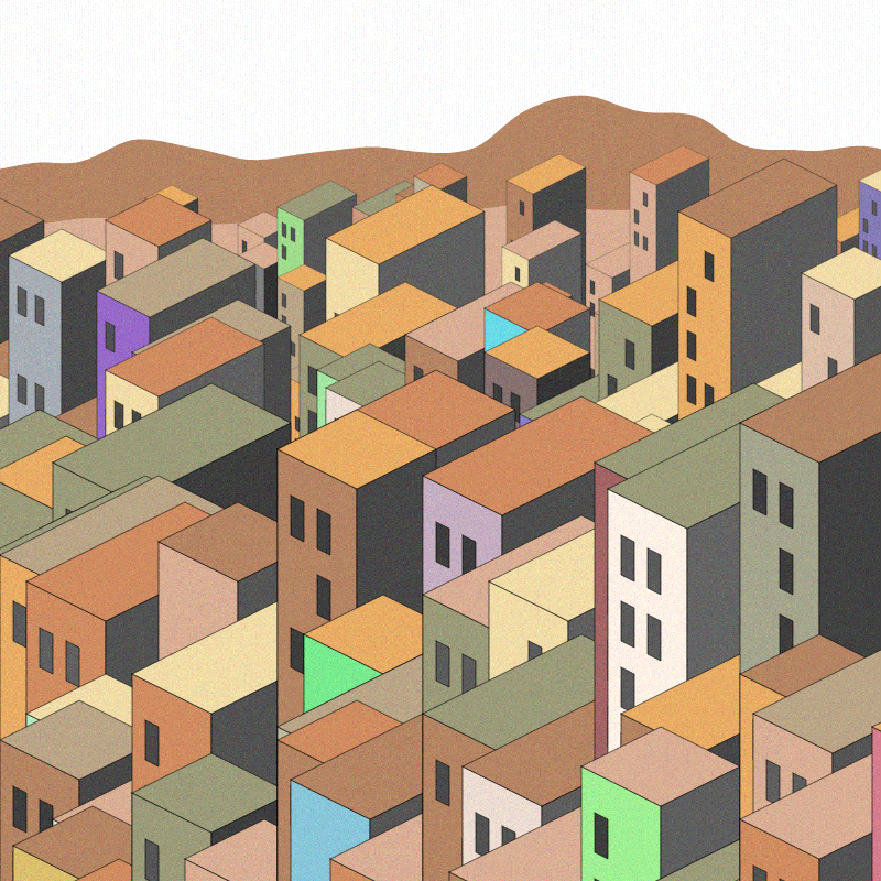 Coloured City #119 static NFT preview