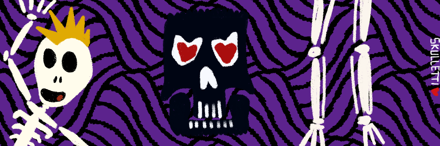 SKULLETTI TWITTER BANNER #294 static token preview