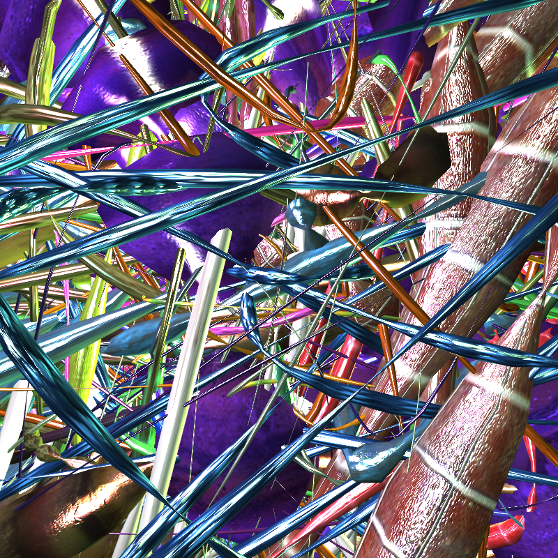 Prismatic Thickets #548 static token preview