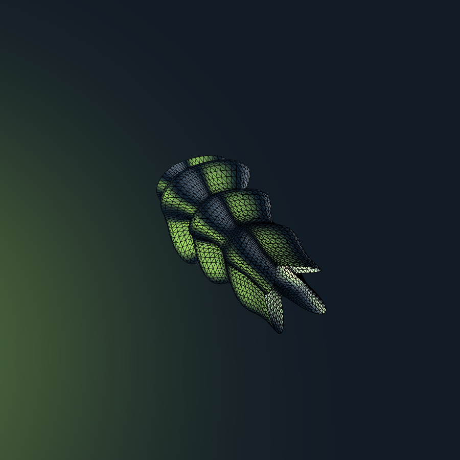 Alien Form #50 static NFT preview