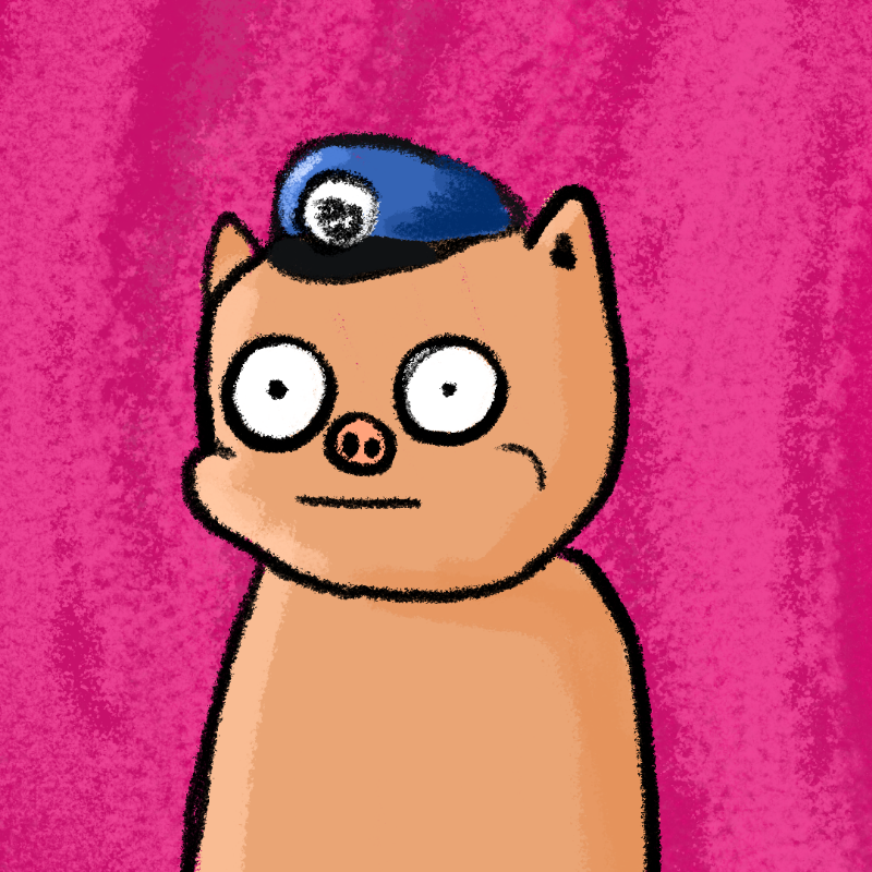 Peculiar Pigs #66 static token preview