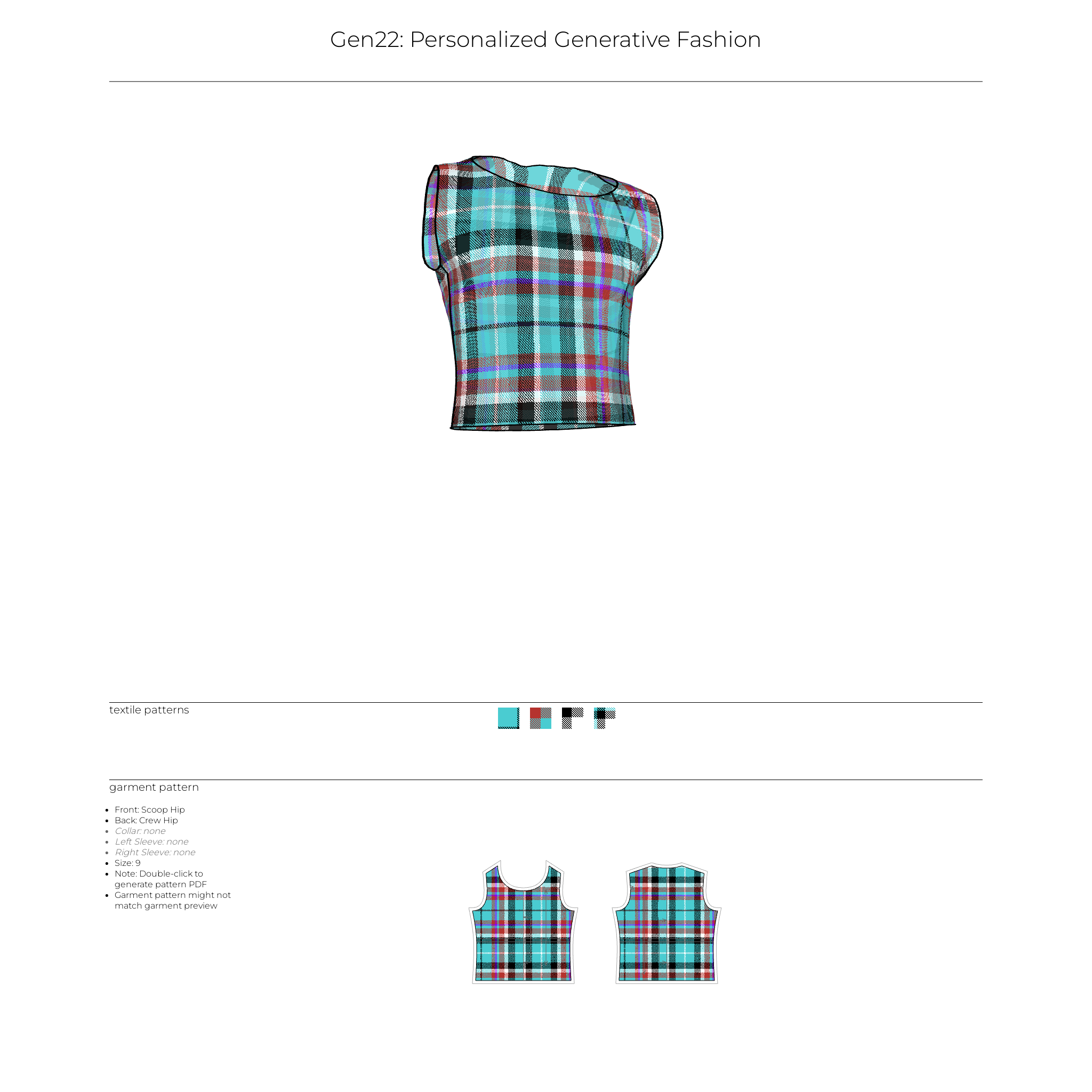 Gen22: Personalized Generative Fashion #129 static token preview