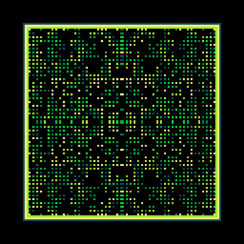 GLYPH #61 static NFT preview