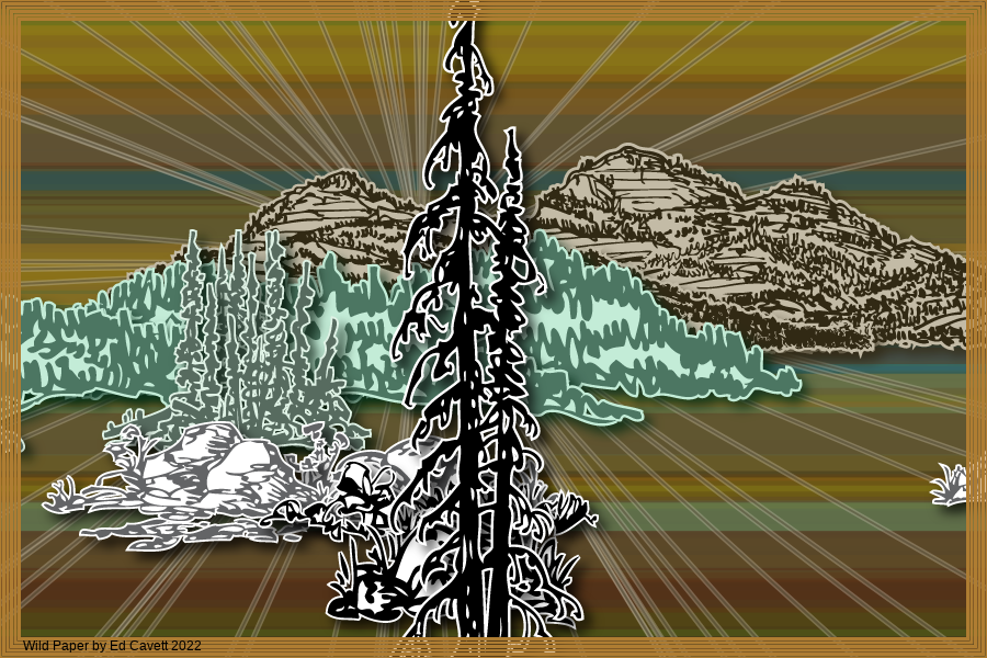 Capture Bigfoot - Wild Paper Series #46 static NFT preview