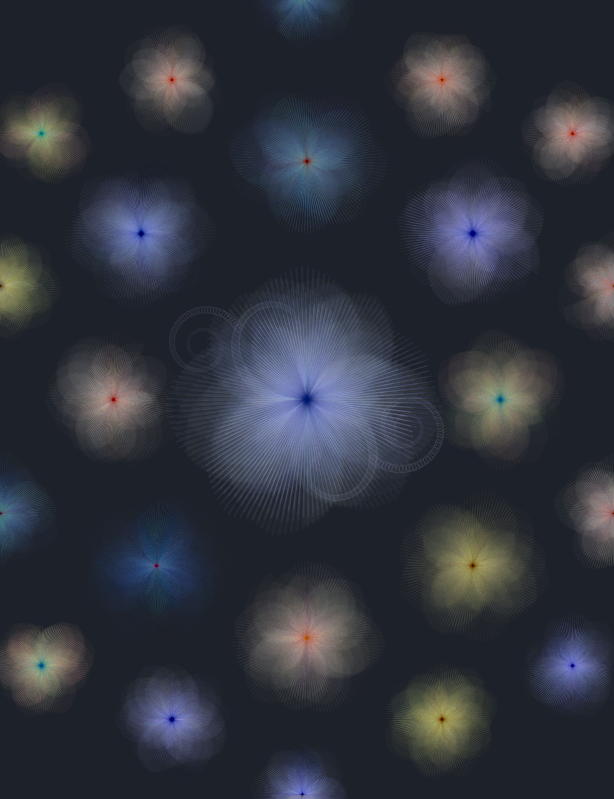 Fairy flower pattern #131 static token preview