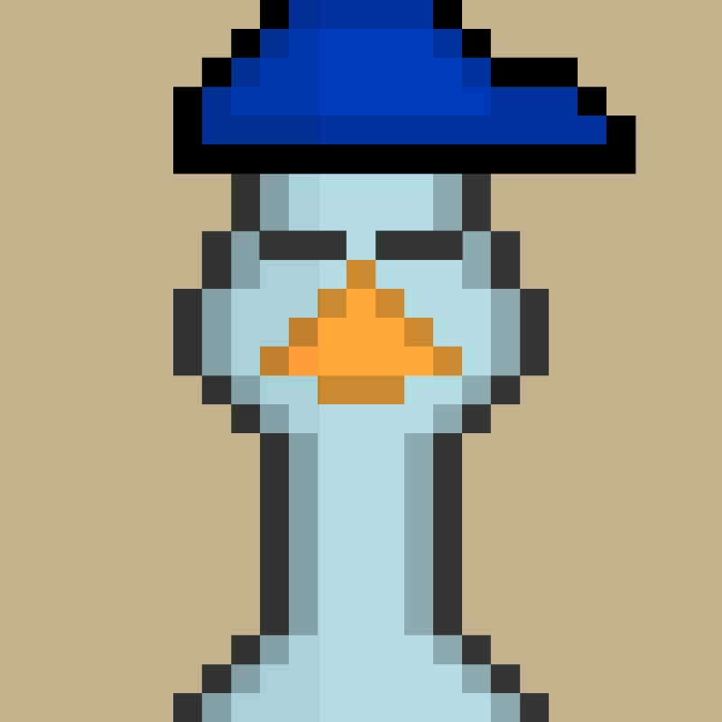 Morixels Goose #461 static token preview