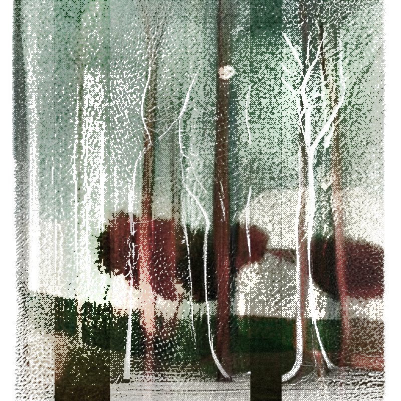 The Hum of Cyber Forest #149 static NFT preview