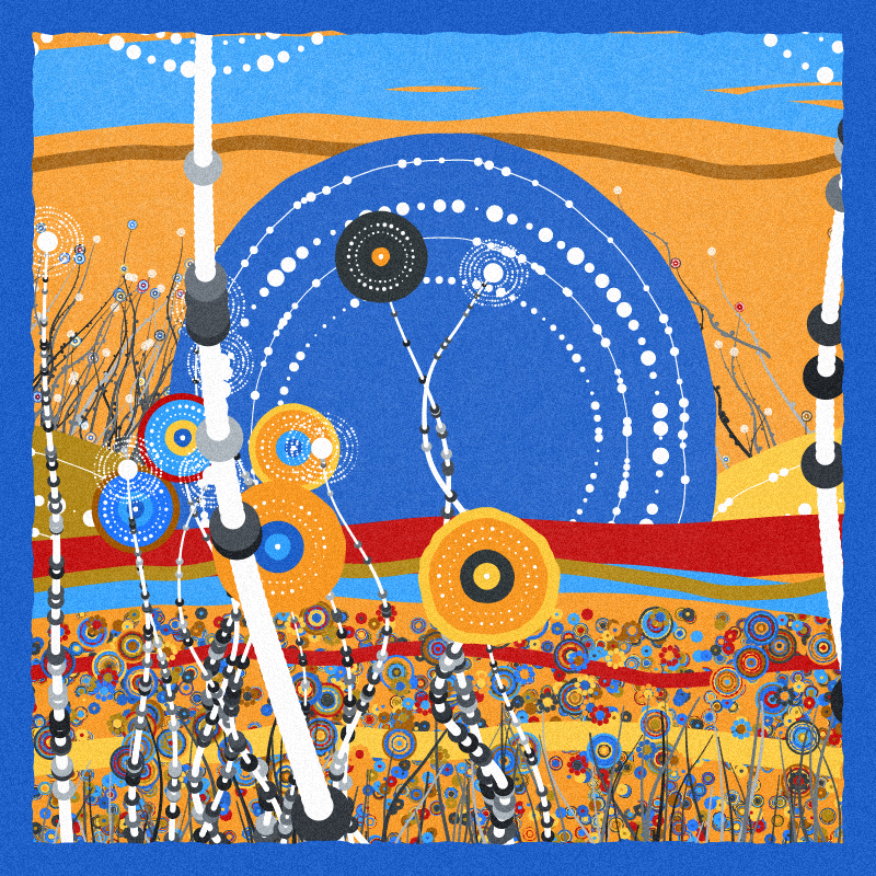 Hippy Flowers #65 static token preview