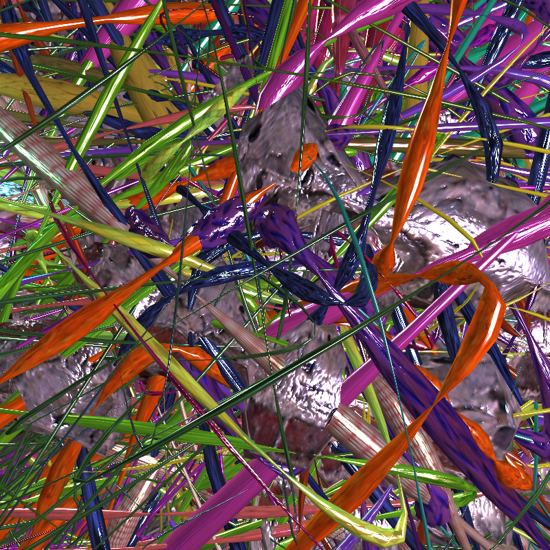 Prismatic Thickets #376 static NFT preview