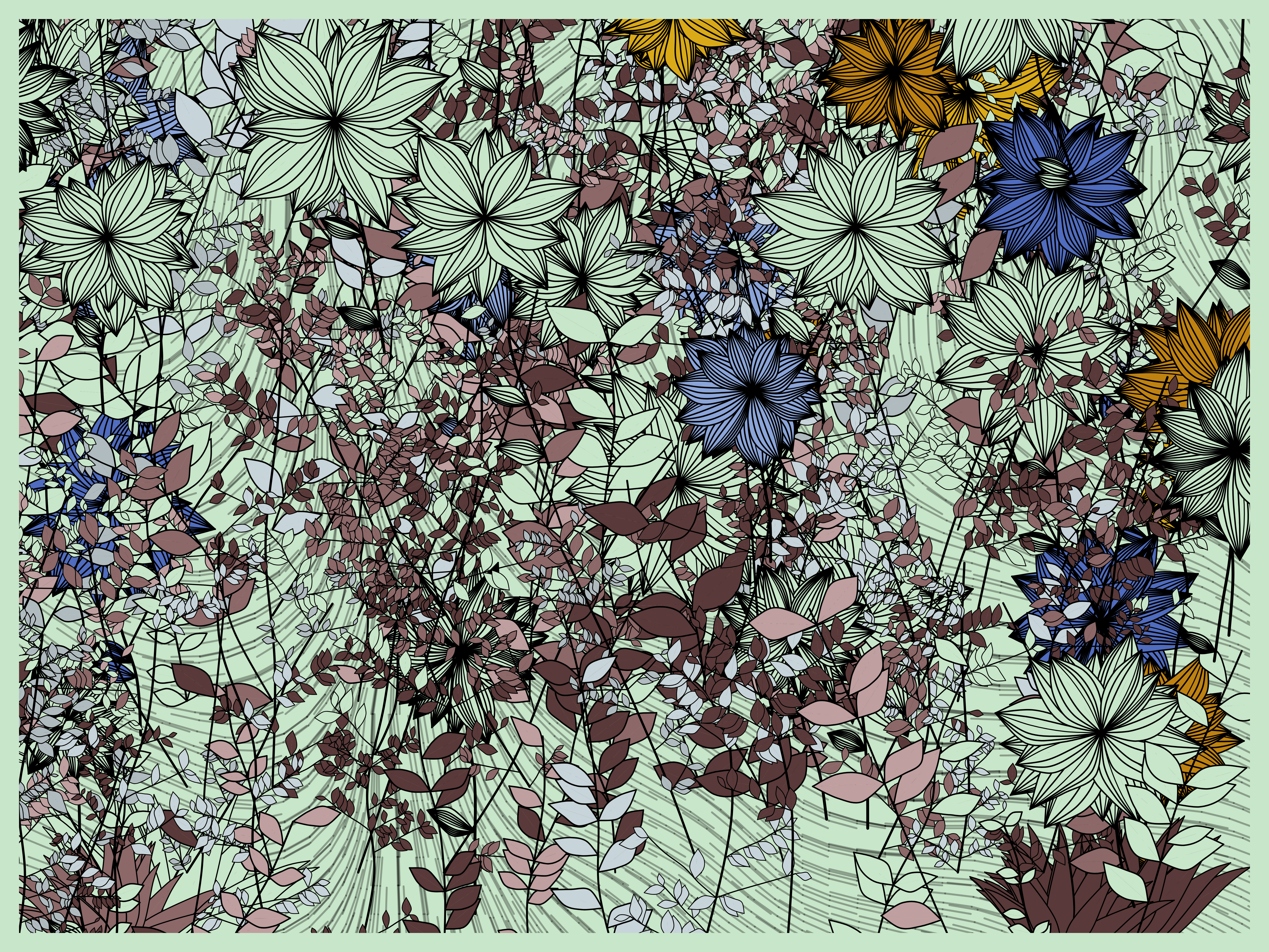 Sea of Flowers #9 static token preview
