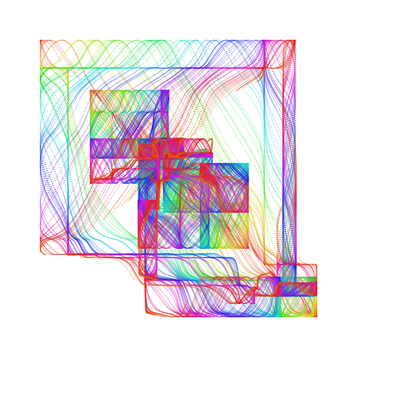 Rainbow Snake #8 static NFT preview