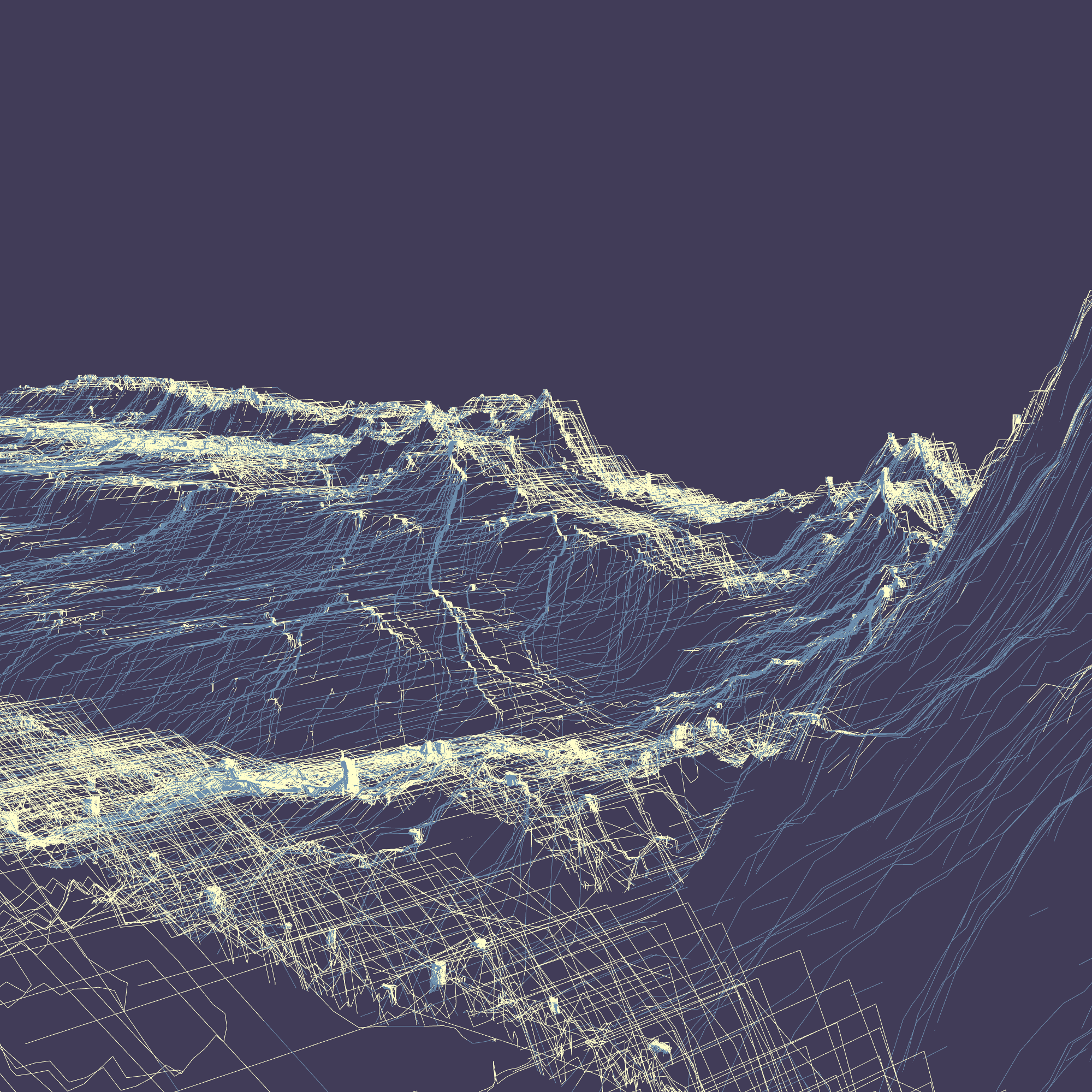 Ridge Scribbles #80 static NFT preview