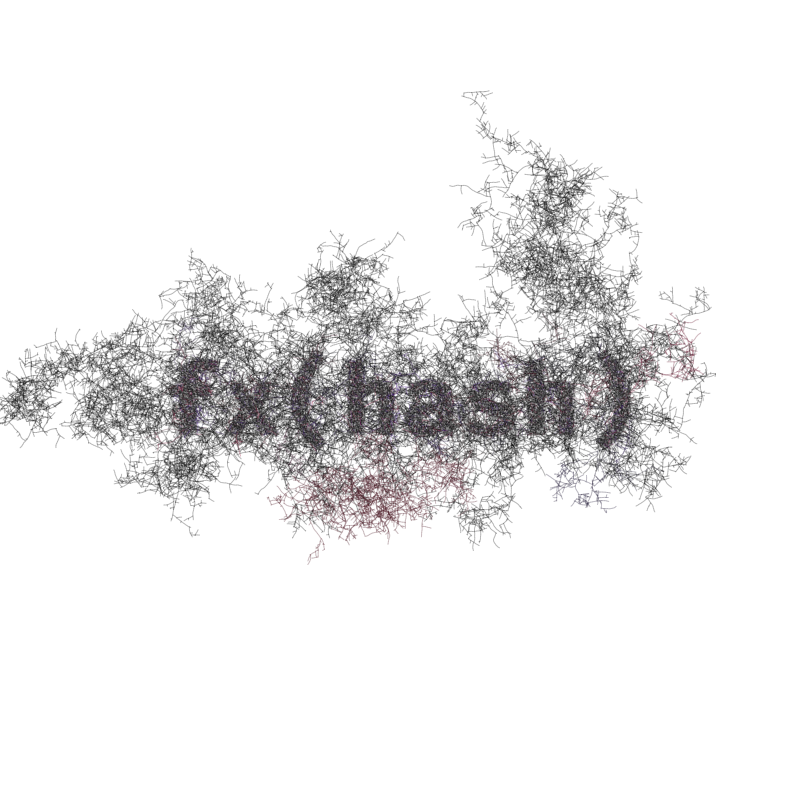 FXHASH Generative Logo #300 static token preview