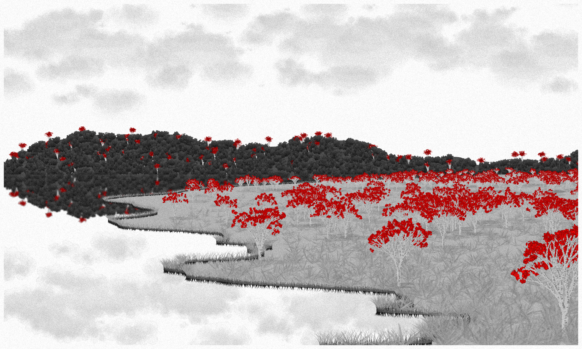Reflected #46 static NFT preview