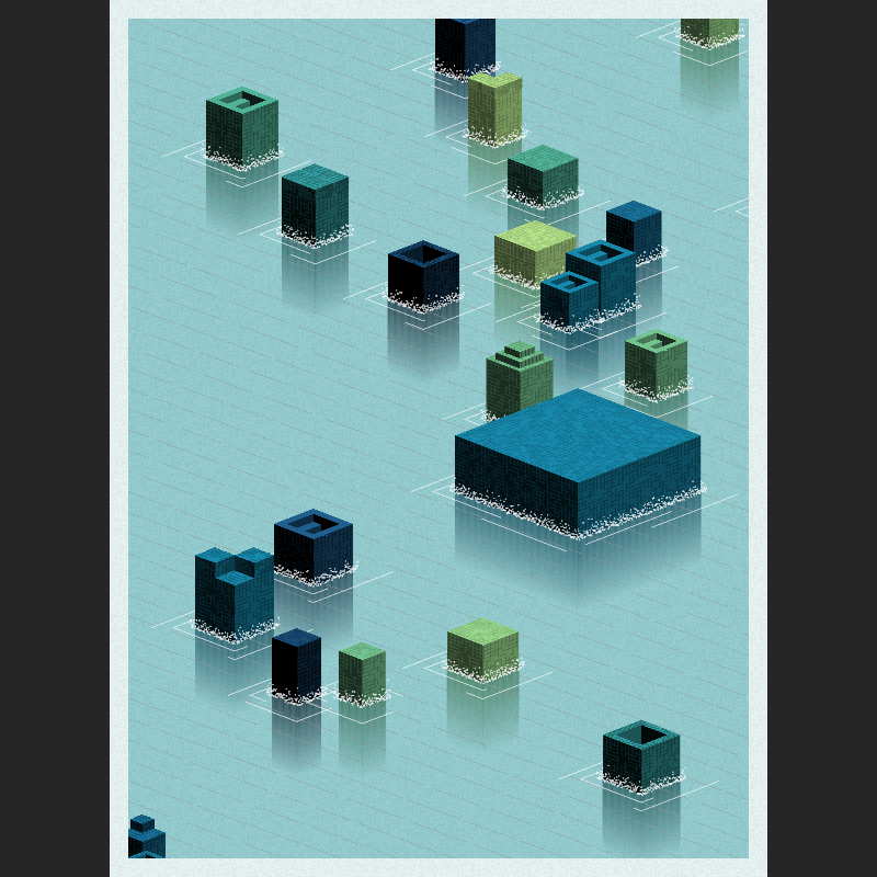 Flooded Harmony #80 static NFT preview