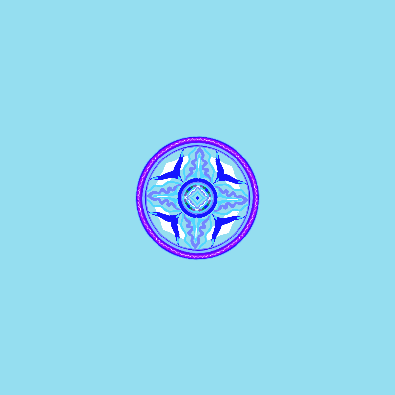 Water Mandala Series I #1 static token preview