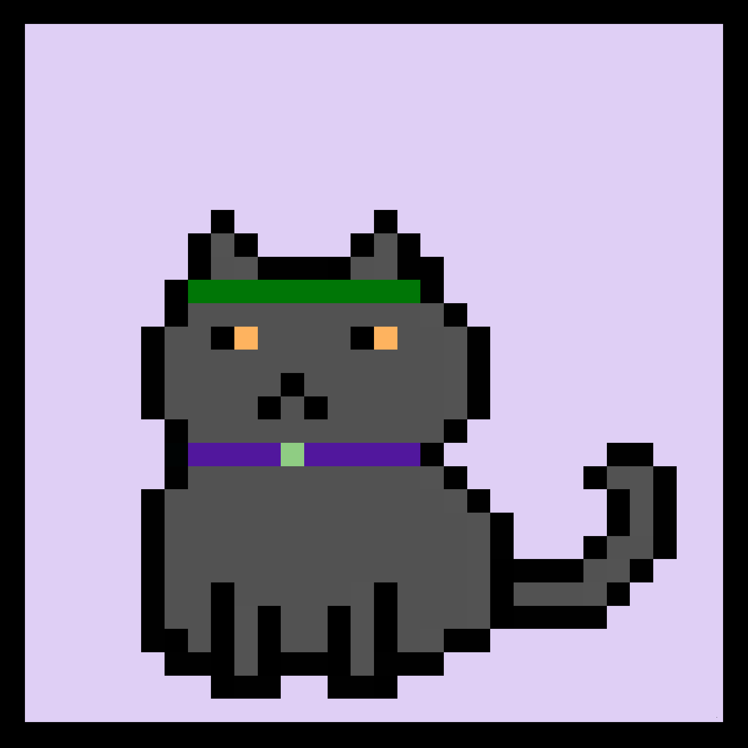 Lazy Kitties #1875 static token preview