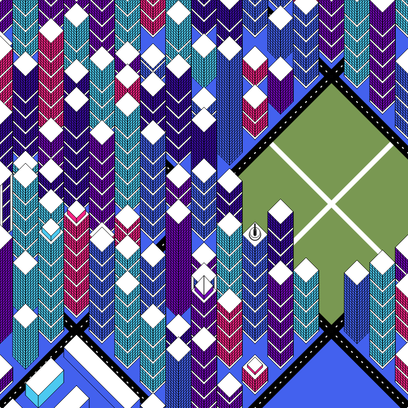 A City from Above #14 static token preview