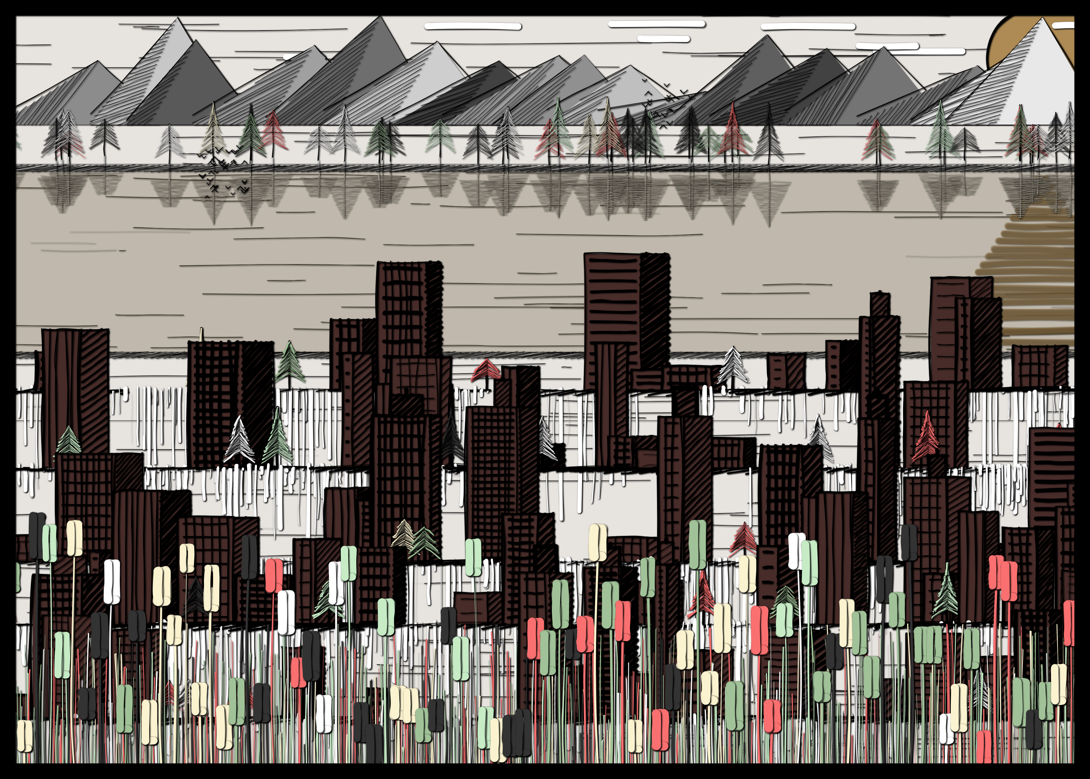 At the End of the Day #54 static NFT preview