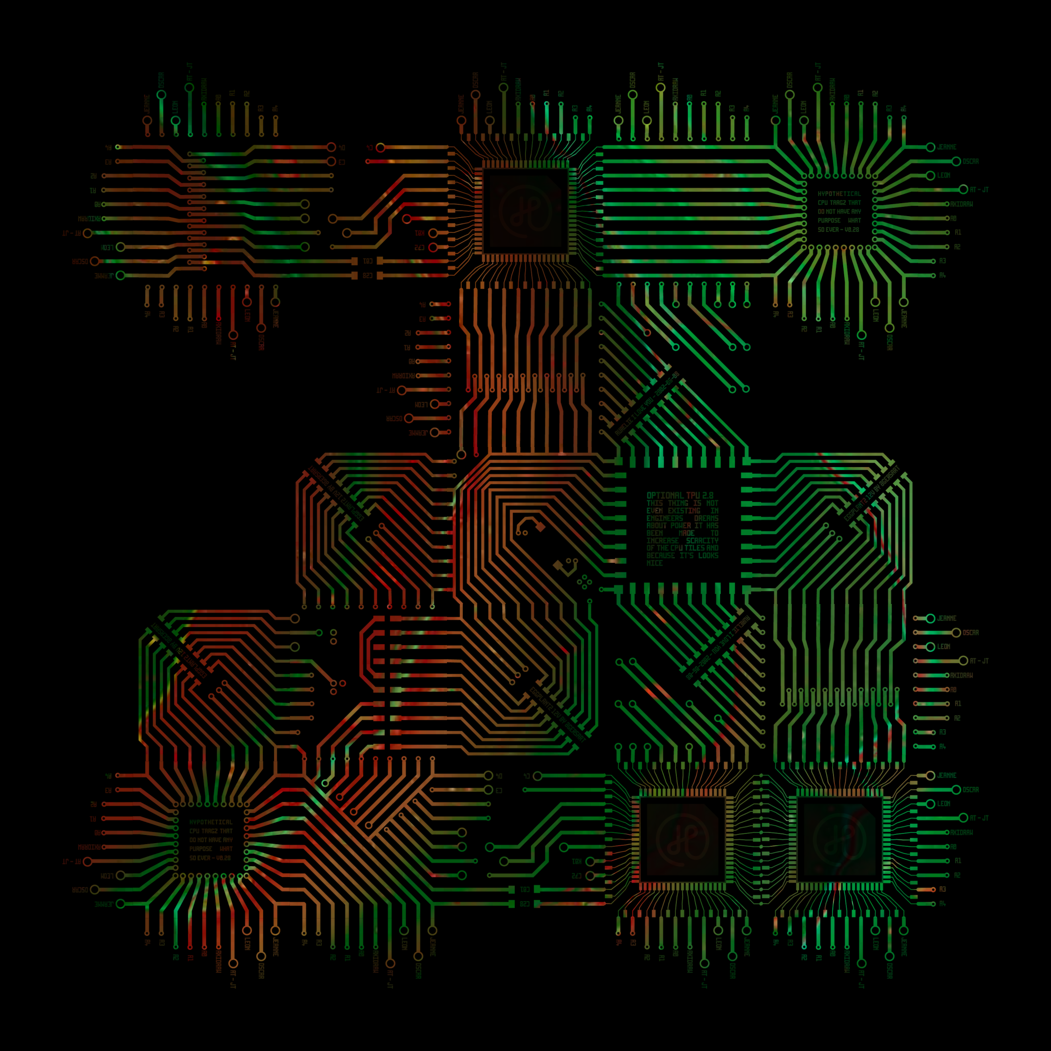 The Hypothetical Motherboards V2.0 #122 static NFT preview