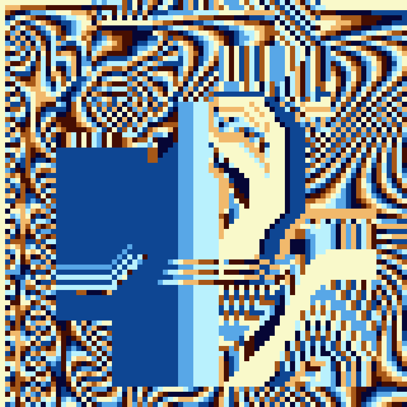 Mosaic #857 static token preview