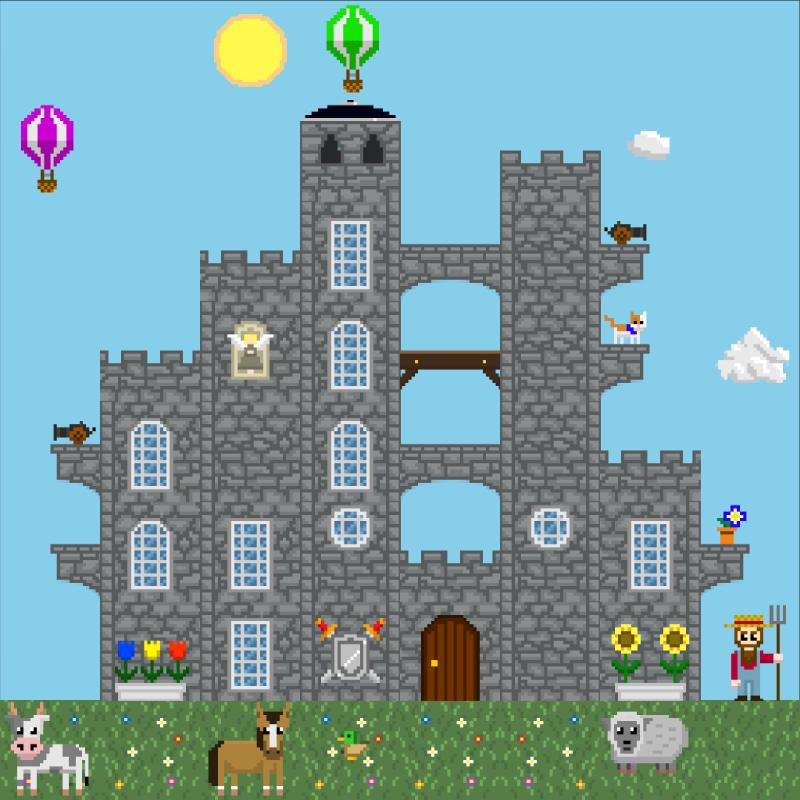 2D Mansion #821 static token preview