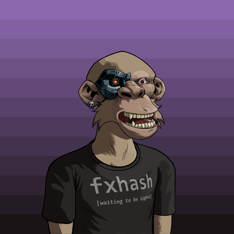 fxApe #1207 static token preview
