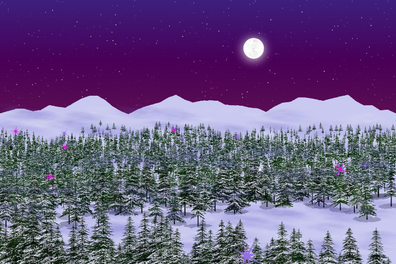 Evergreen Lights #15 static token preview