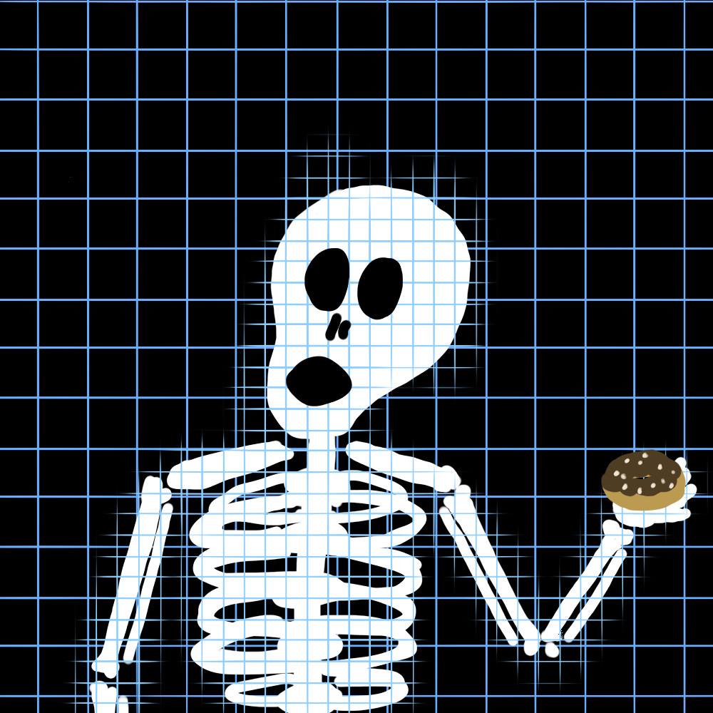 LOW EFFORT SKULLETTI #54 static token preview