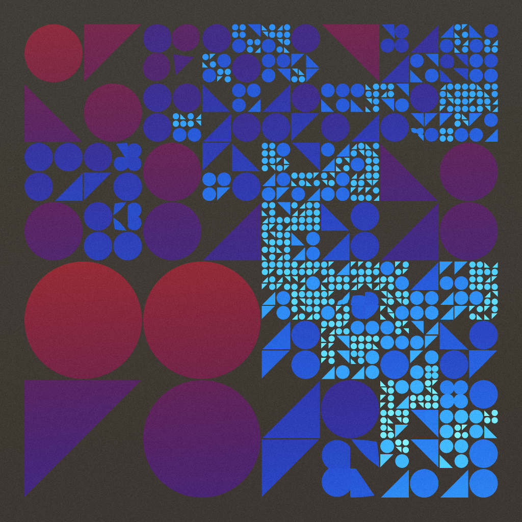 Grid Subdivision I #153 static NFT preview