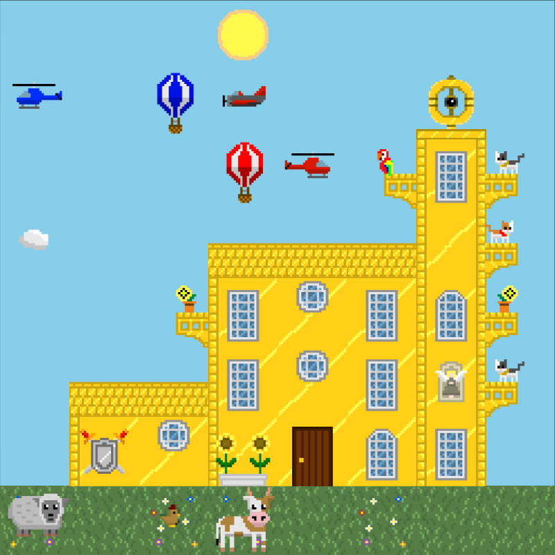2D Mansion #91 static token preview
