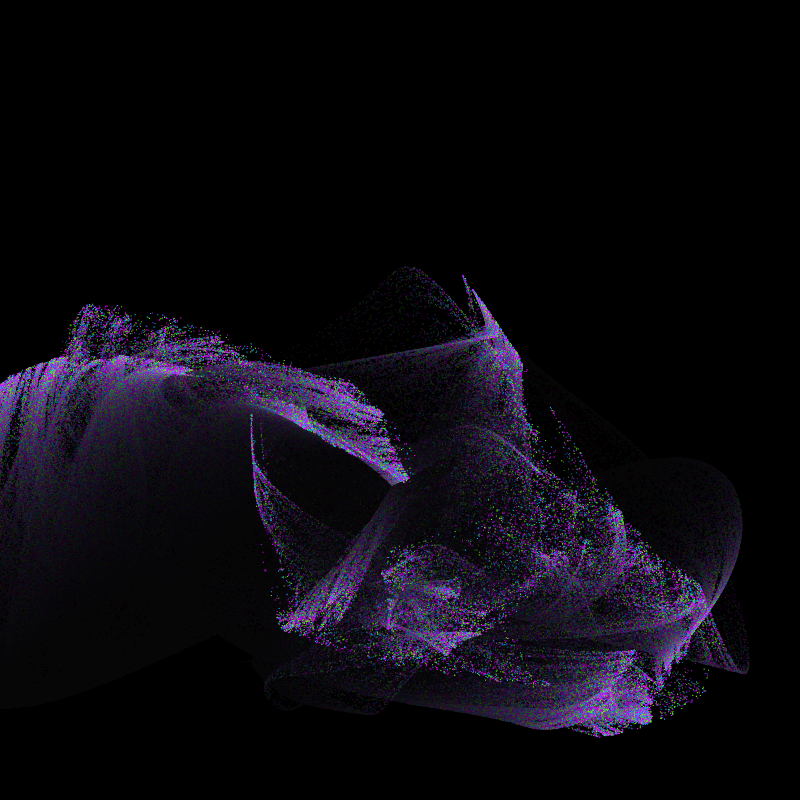 Fractal Amoeba #572 static token preview