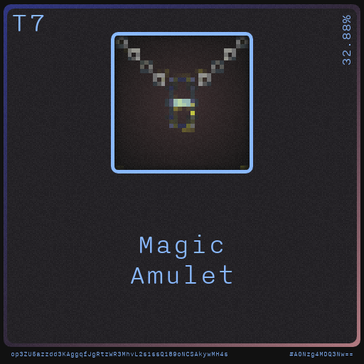 Gear for your quests - Amulet #25 static token preview